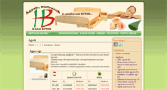 Desktop Screenshot of hazaibutor.hu
